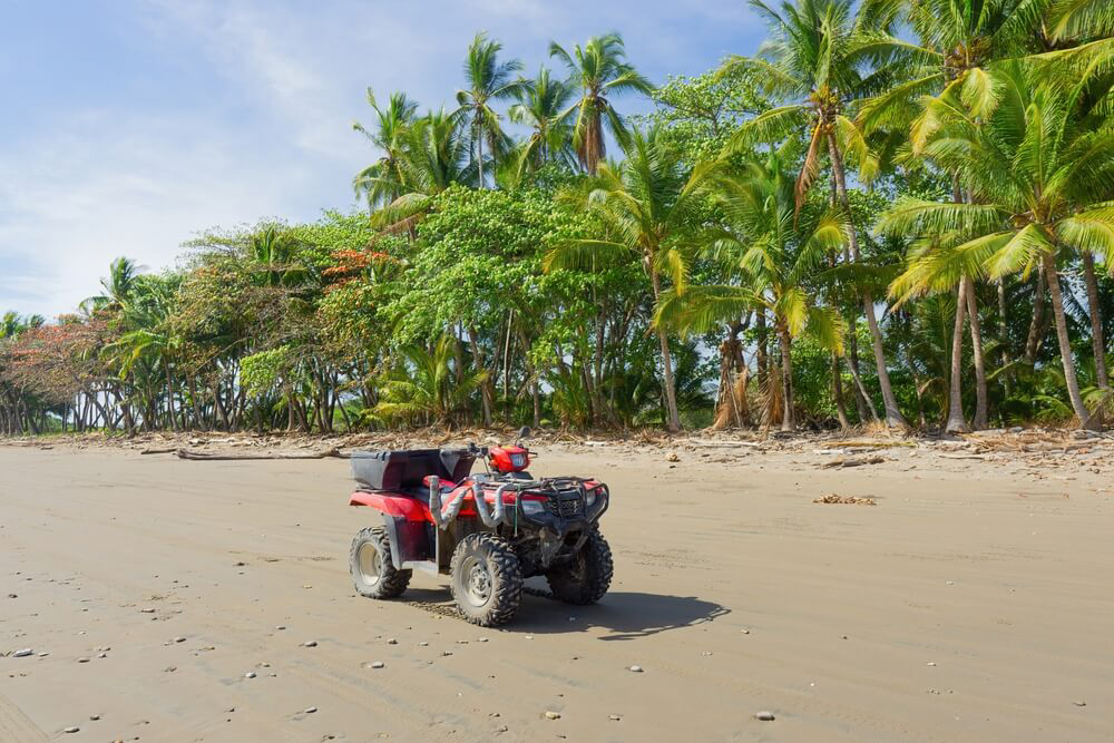 Go on an ATV tour for your adventure travel in Costa Rica