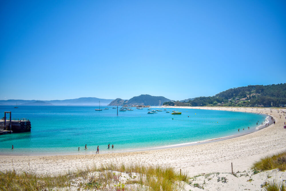 Swap your car for a boat for the day and head out to the Isla Cíes from Vigo