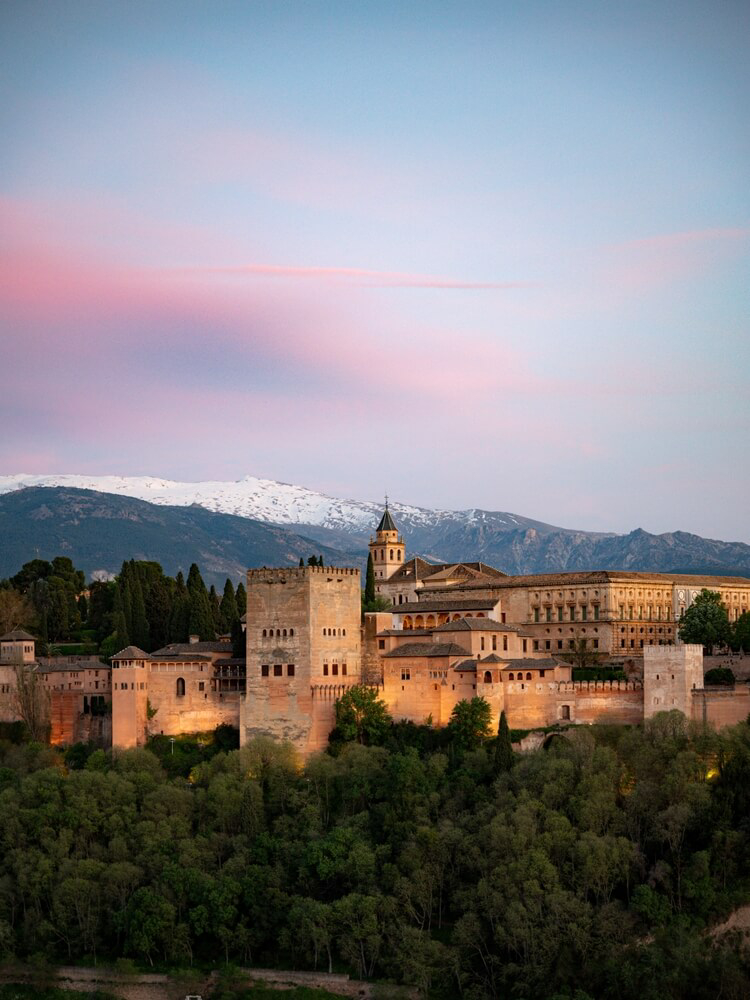 Watching the Alhambra change colours at sunset is an unforgettable experience