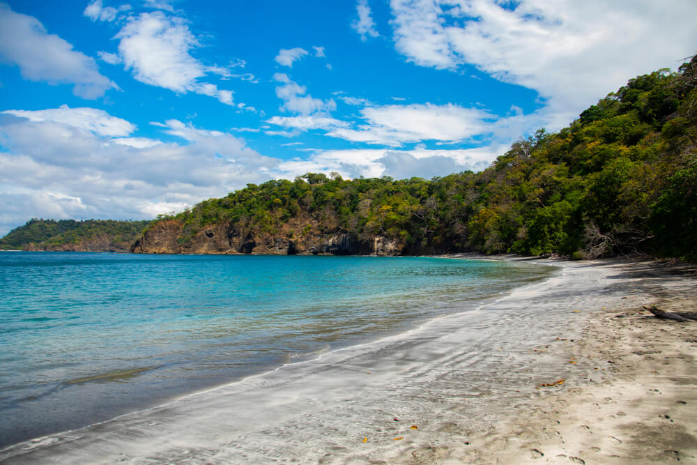 Playa Tambor is one of the best places to surf in Costa Rica for beginners.