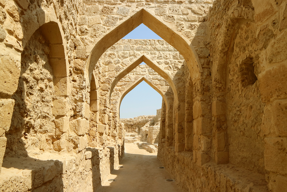 Ruinen der Dilmun-Kultur in Bahrain.
