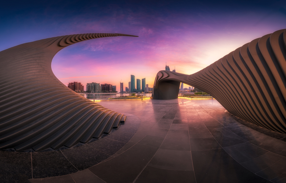 Das Athar-Denkmal für die Frauen in Manama, der Hauptstadt Bahrains.