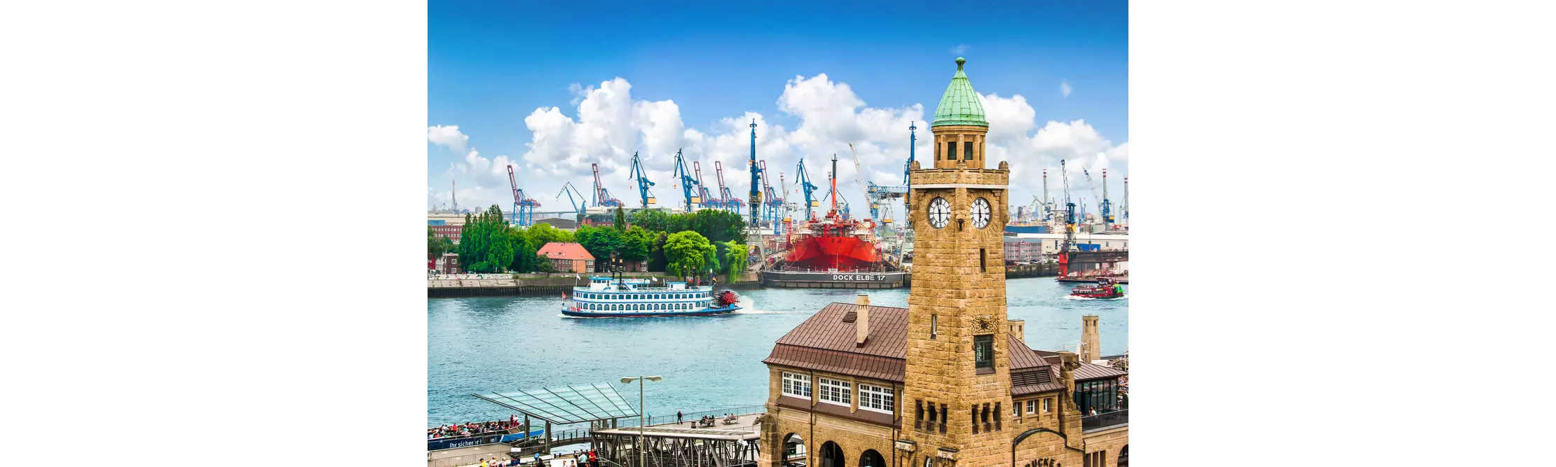 Hafengeburtstag Hamburg: Landungsbrücken.