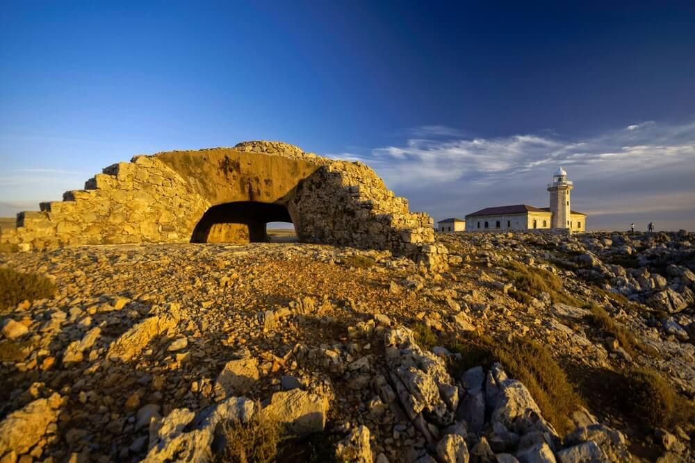 The lighthouse at Punta Nati: Menorca