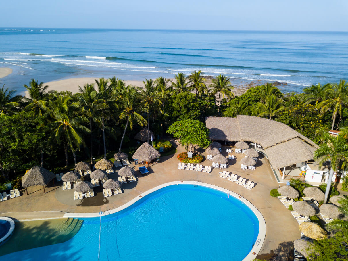For a quiet weekend away, stay at this beachfront hotel