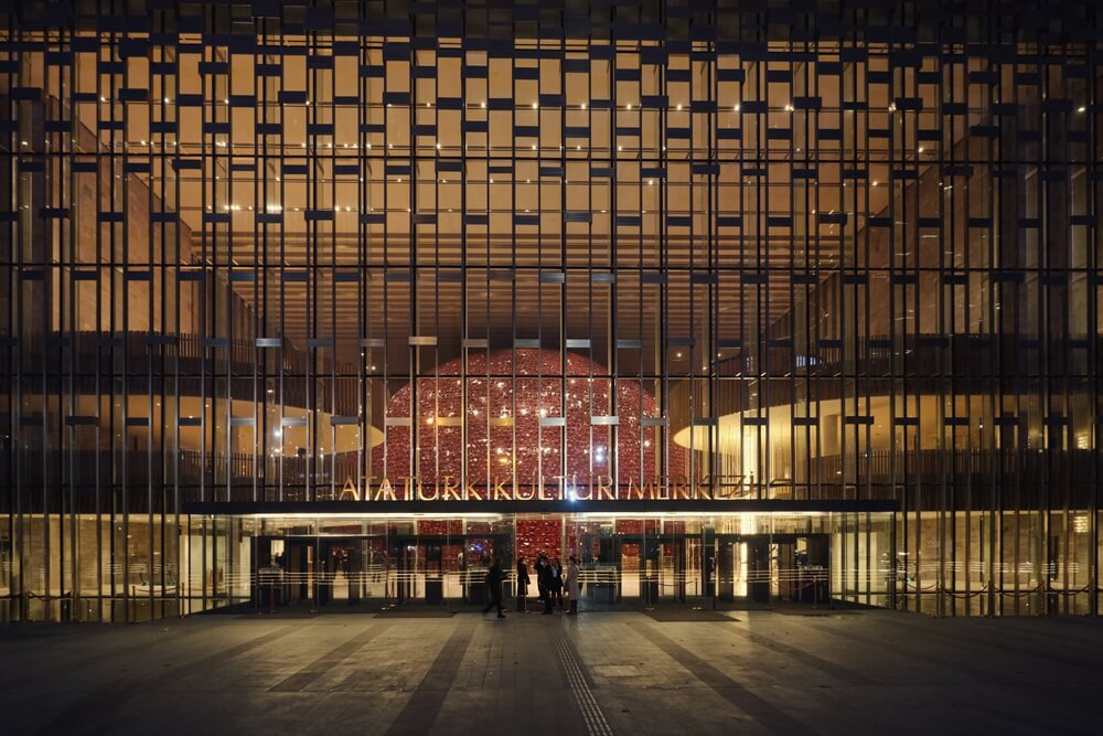 Das Atatürk-Kulturzentrum: ein Raum, um in Istanbul Musik zu genießen.