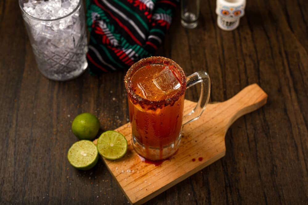 Mexican día de las madres is a great time to sit down and enjoy a michelada.