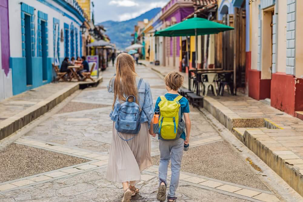 Mother and son explore colonial Mexico on Mexican Mother’s Day.