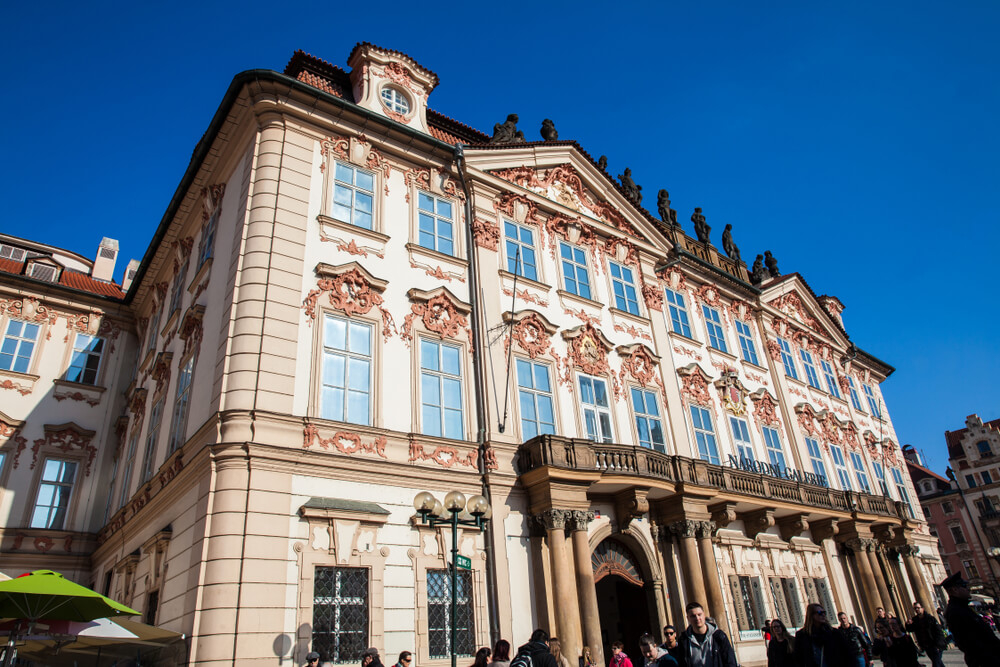 Das Kinský-Palais in Prag, einer der Standorte der Nationalgalerie
