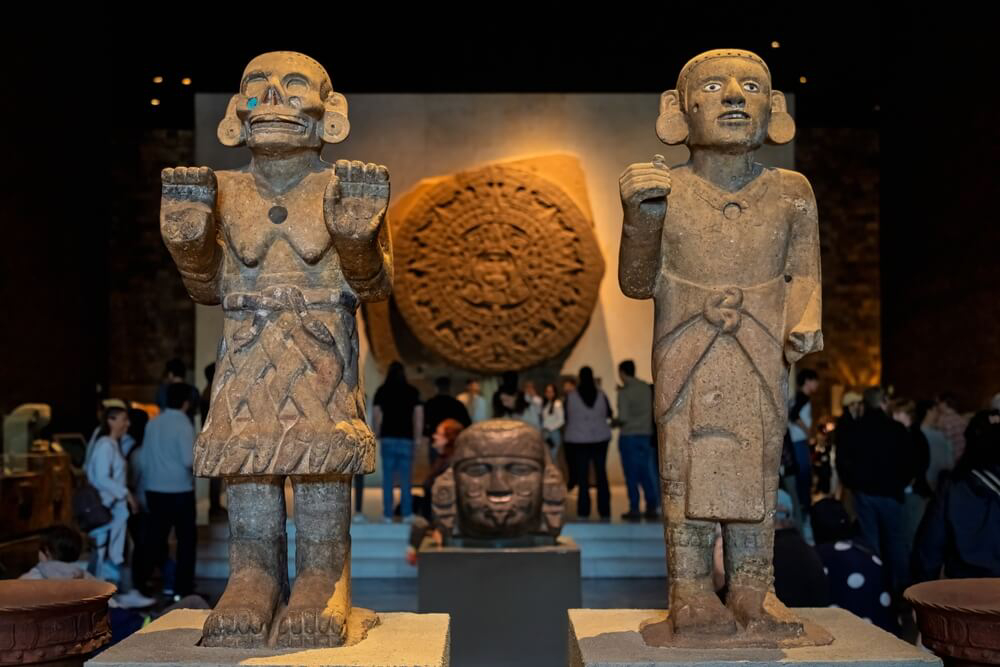 One of the best museums in Mexico City is the anthropology museum