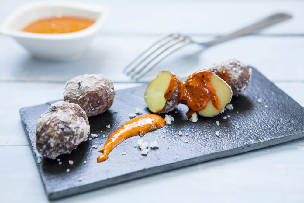 papas arrugas au mojo picon