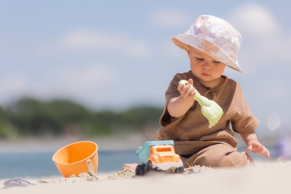While in Punta Cana with kids, make sure you hit the beach! 