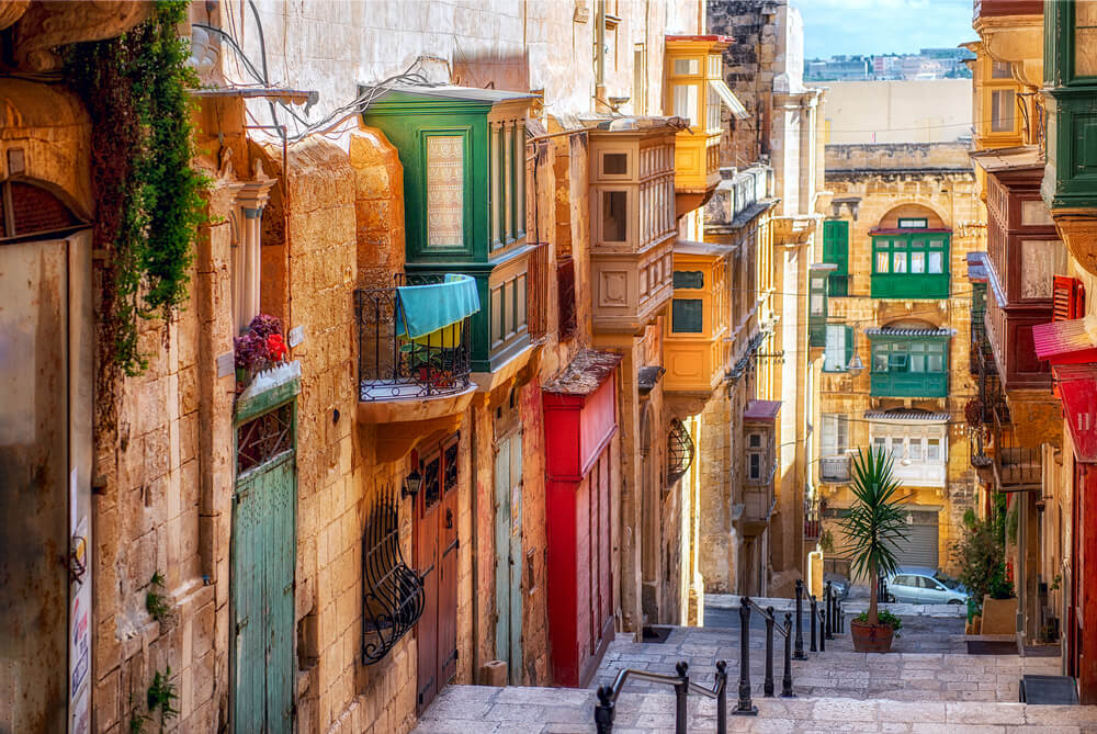 Que voir à Malte rue La Valette