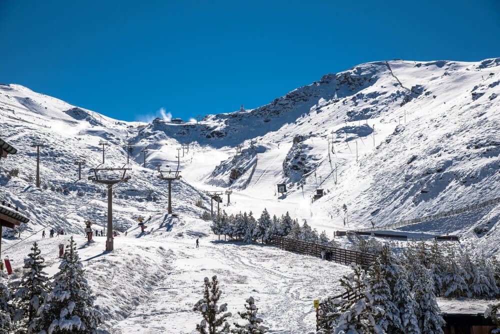 lugares de nieve españa