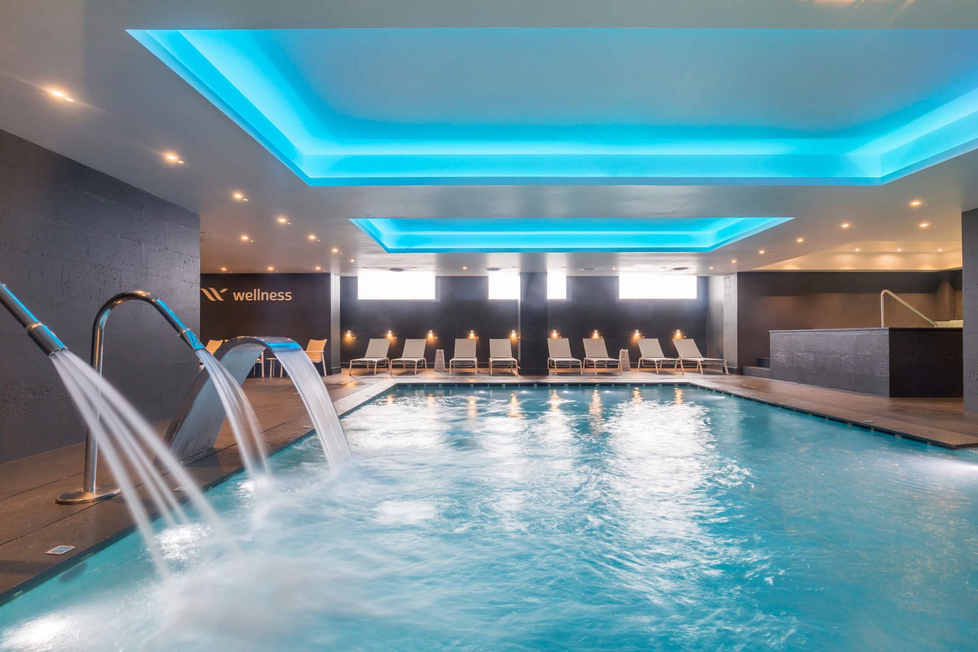Relaxing honeymoons have a spa like this one