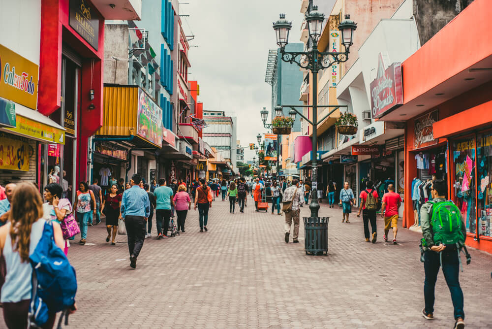 Check out Avenida Central, San José, Costa Rica.
