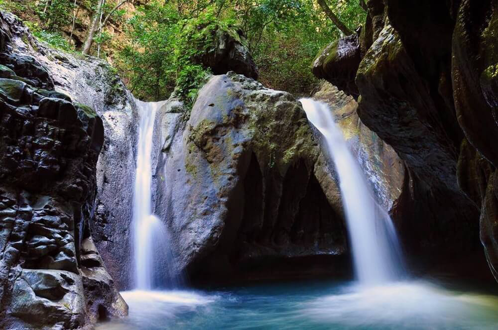 One of the 27 waterfalls of Damajagua