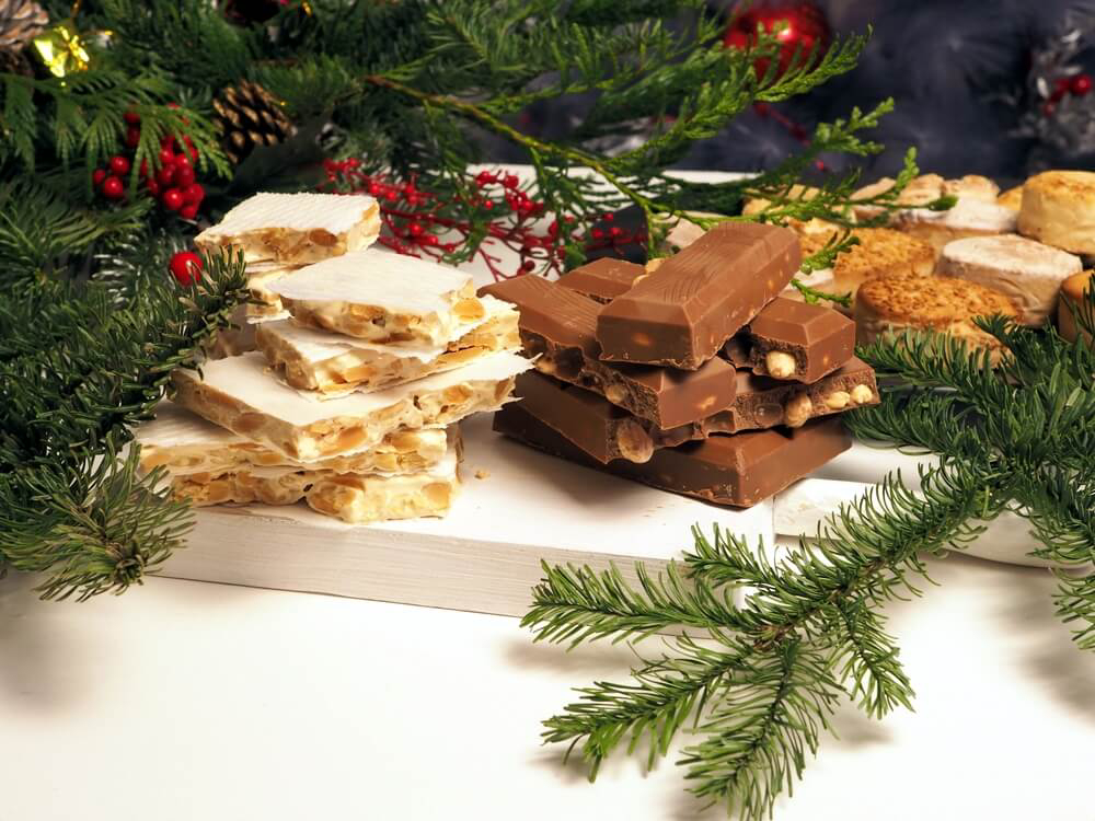 Weihnachtsgebäck aus aller Welt: Turrones und Mantecados aus Spanien.