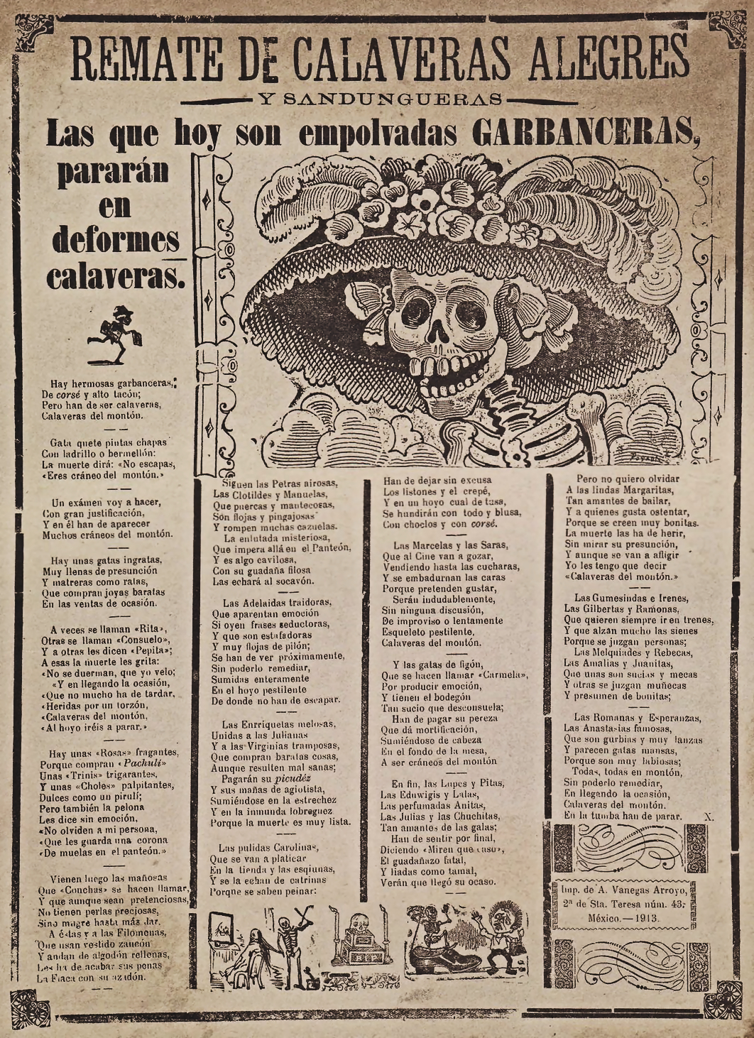 The lady Catrina, Mexico.