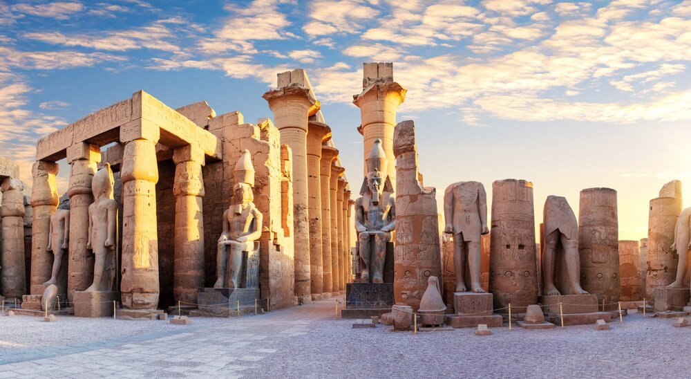 Tempel von Luxor in Ägypten.