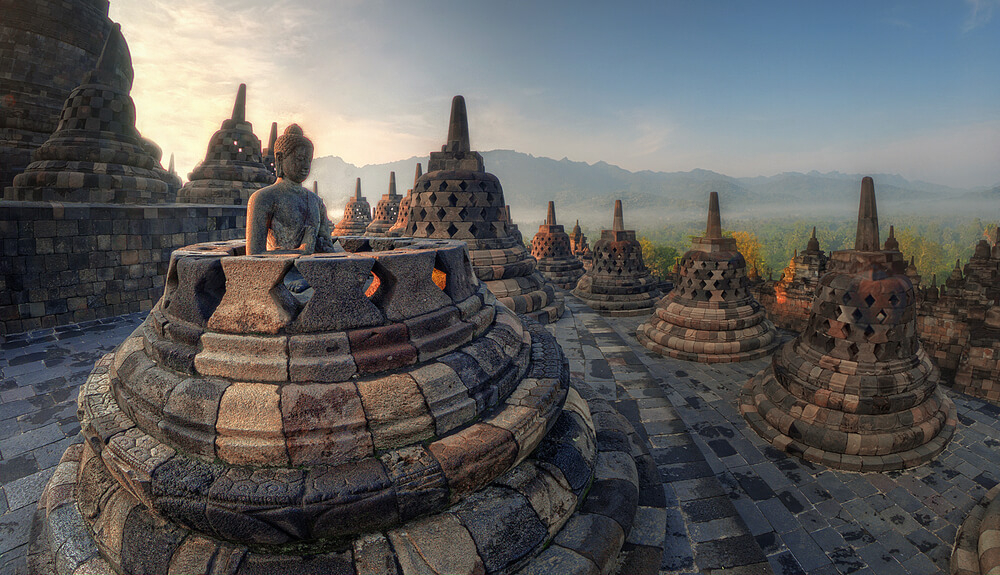 Famous Archaeological Sites: An elaborate ancient ruin