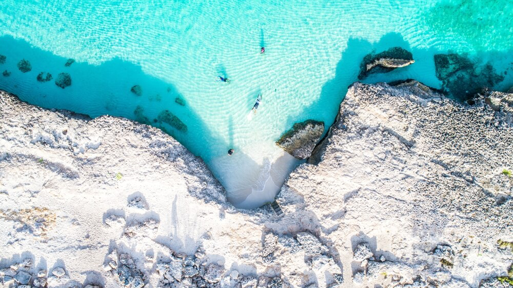 Fun Facts About Aruba: You can enjoy swimming with sea turtles at Tres Trapi beach
