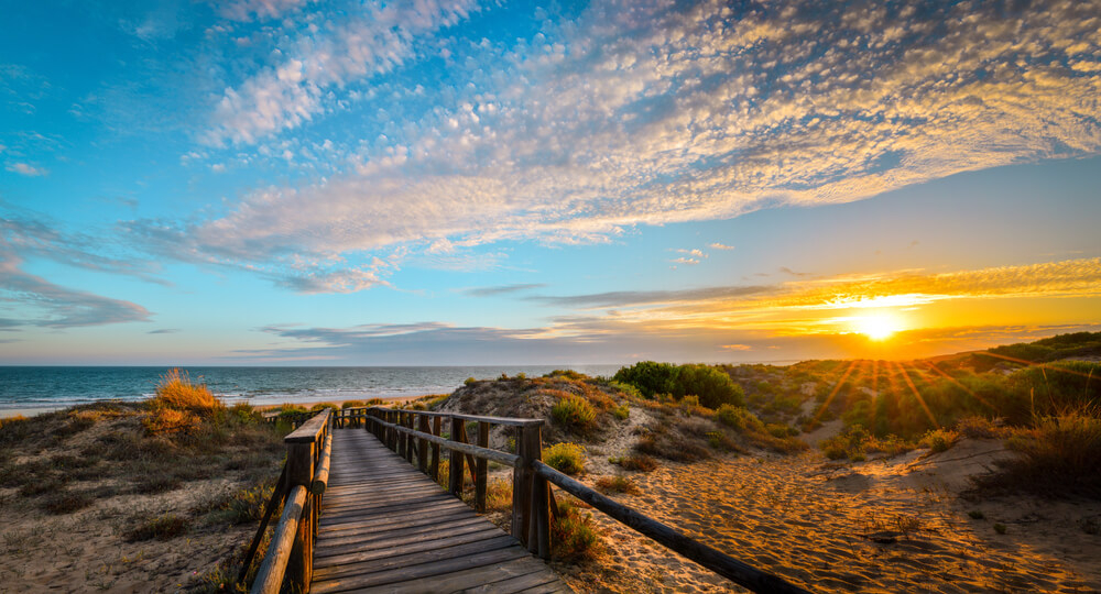 mejores playas de espana para ver el atardecer