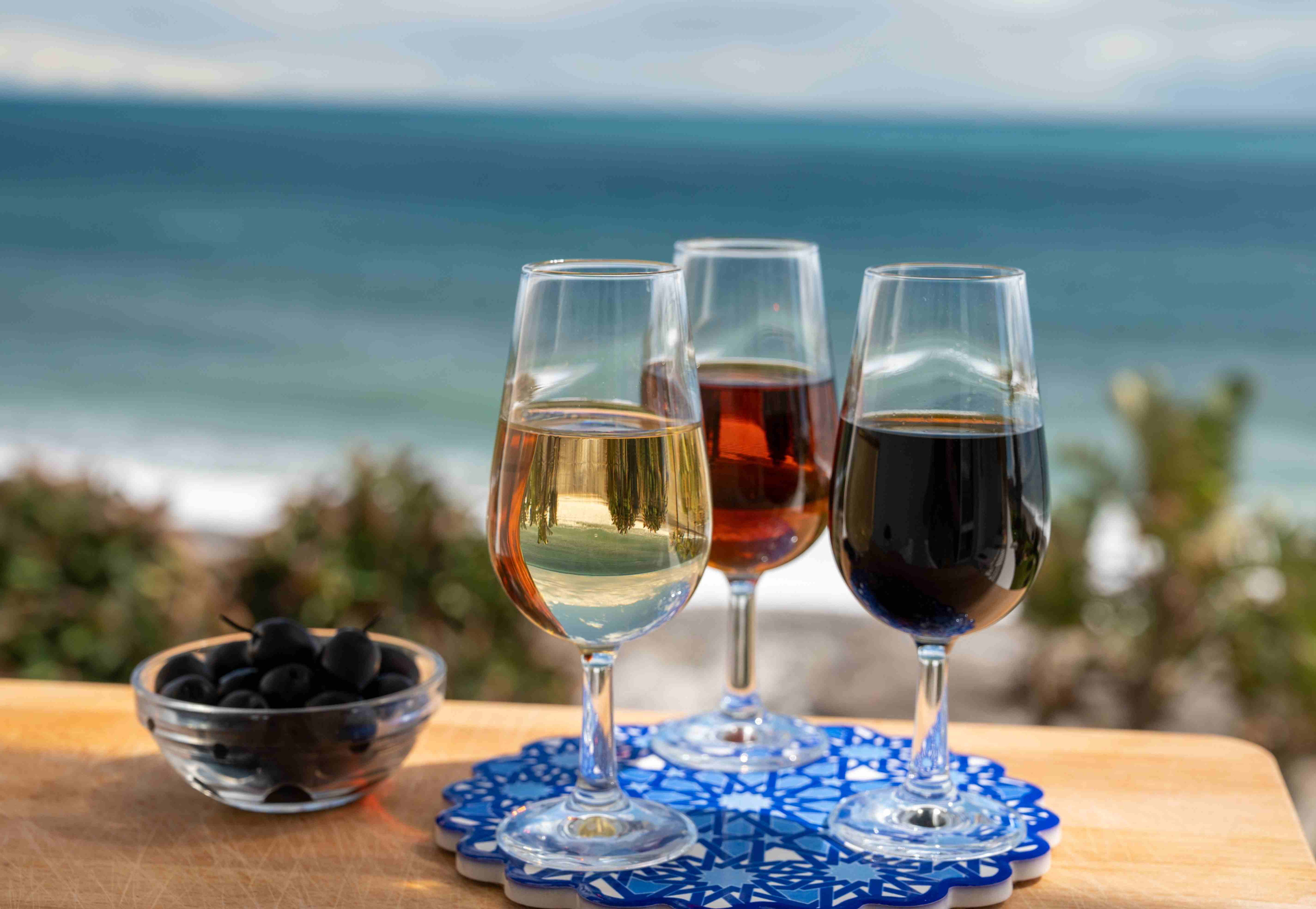 Sherry-Sorten: Fino mit Hefeschicht (Flor).