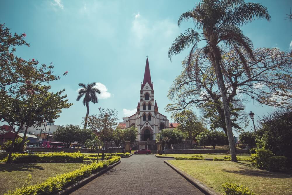 La Merced church in San José, Costa Rica. 