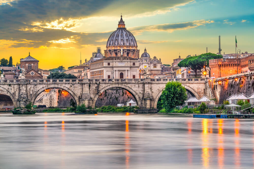 viajar en diciembre roma